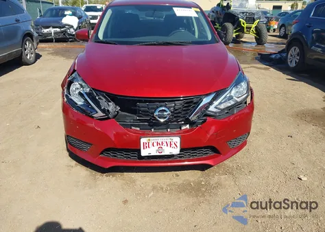 2017 Nissan Sentra Sv из США, поврежденный, VIN 3N1AB7APXHY257870